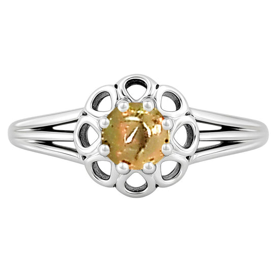 Ethiopian Opal Ring size-5 R-1761 SDR253094