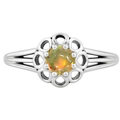 Ethiopian Opal Ring size-6 R-1761 SDR253096