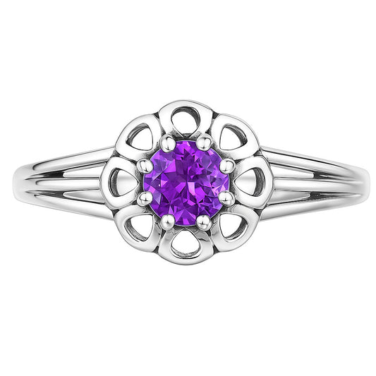 Amethyst Ring size-8 R-1761 SDR253120