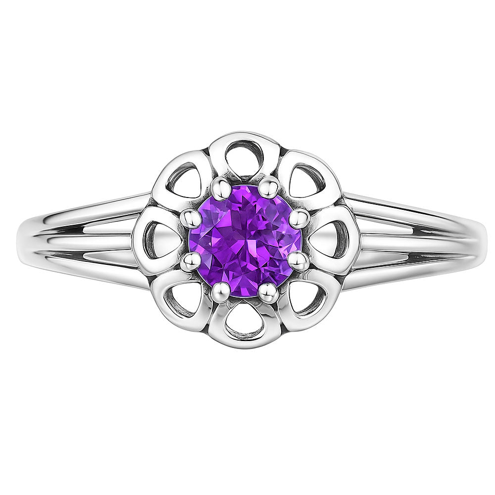 Amethyst Ring size-5 R-1761 SDR253121