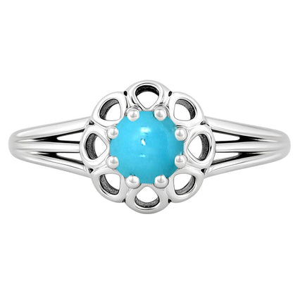 Sleeping Beauty Turquoise Ring size-6 R-1761 SDR253129