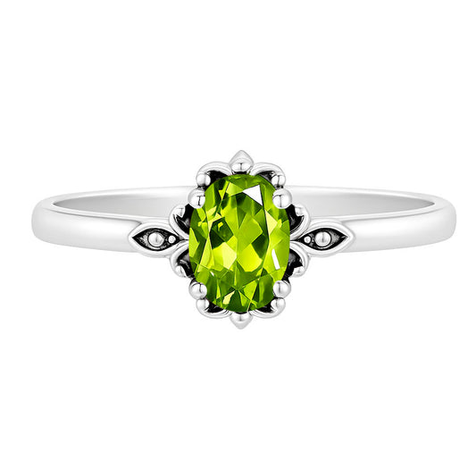 Peridot Ring size-5 R-1721 SDR253152