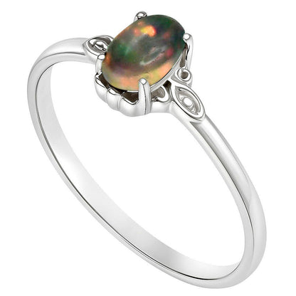 Ethiopian Opal Ring size-7 R-1721 SDR253183