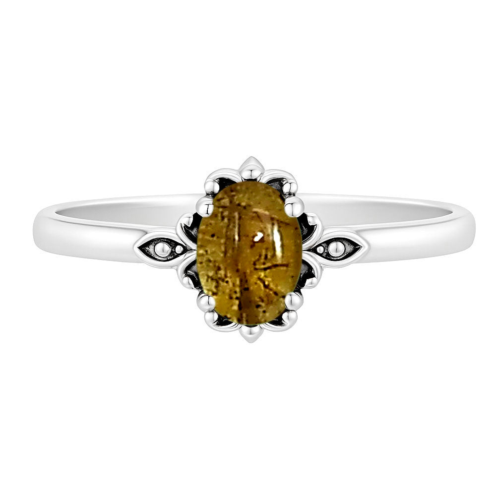Natural Multi Tourmaline Ring size-6 R-1721 SDR253205