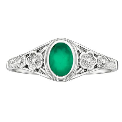 Green Onyx Ring size-6 R-1292 SDR253222