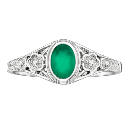 Green Onyx Ring size-6 R-1292 SDR253223