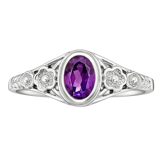 Amethyst Ring size-7 R-1292 SDR253244