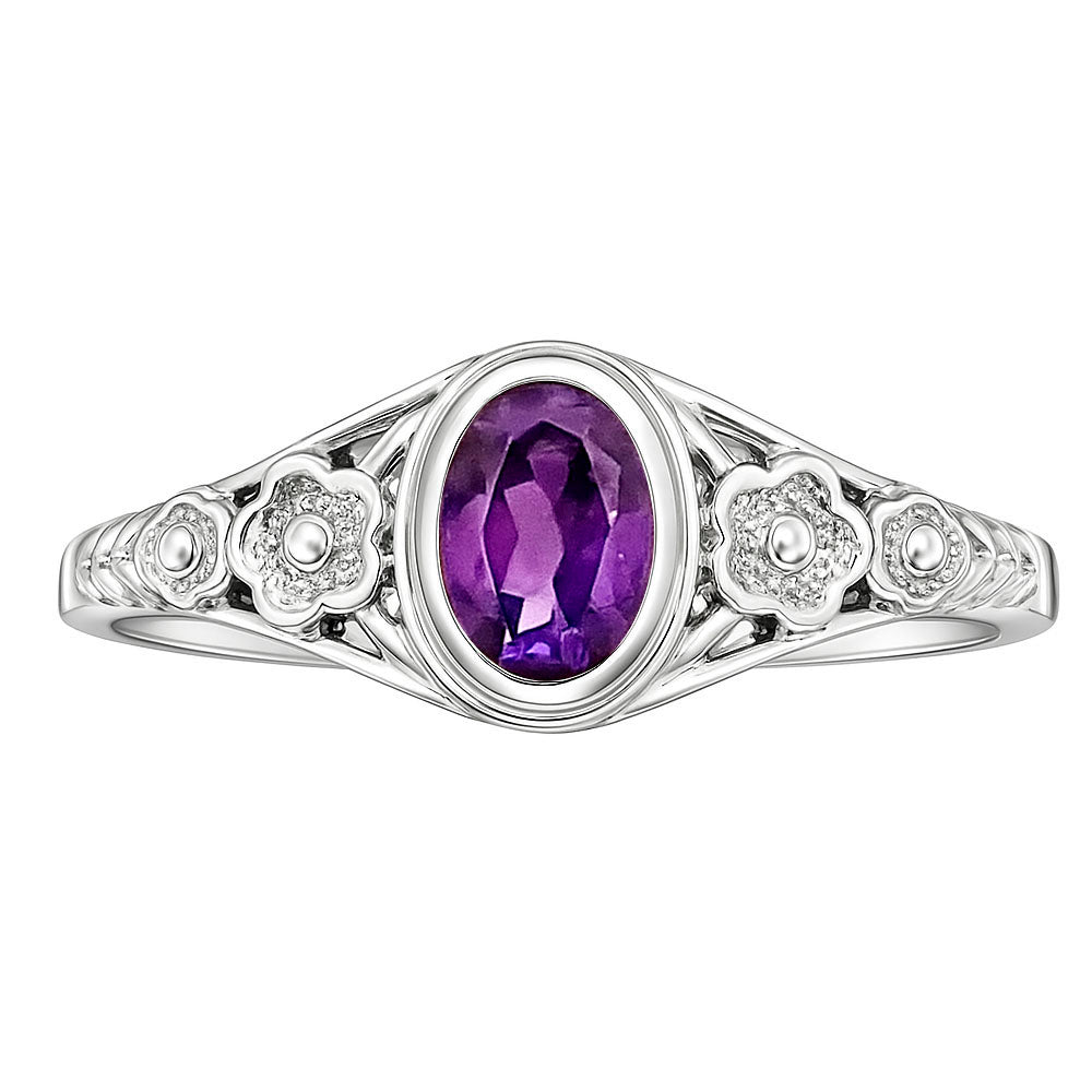 Amethyst Ring size-8 R-1292 SDR253245