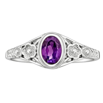 Amethyst Ring size-8 R-1292 SDR253245