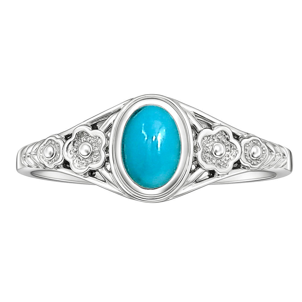 Sleeping Beauty Turquoise Ring size-8 R-1292 SDR253260