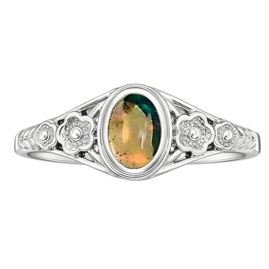 Ethiopian Opal Ring size-5 R-1292 SDR253270