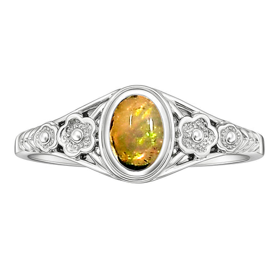 Ethiopian Opal Ring size-8 R-1292 SDR253279