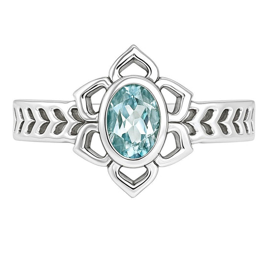 Sky Blue Topaz Ring size-7 R-1744 SDR253298