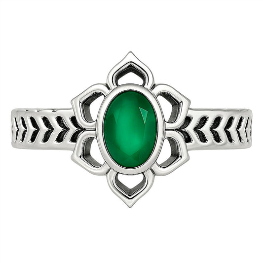 Green Onyx Ring size-6 R-1744 SDR253310