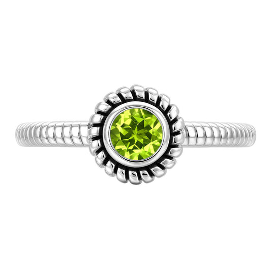 Peridot Ring size-5 R-1045 SDR253346
