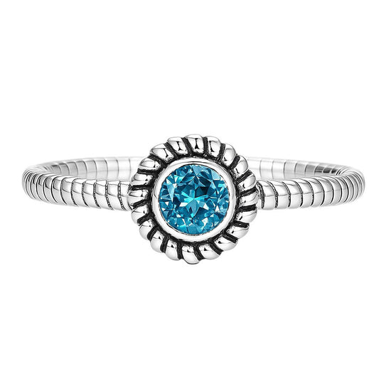 London Blue Topaz Ring size-7 R-1045 SDR253351