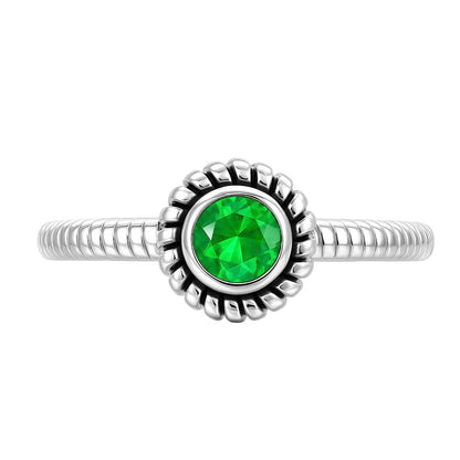 Green Onyx Ring size-5 R-1045 SDR253367