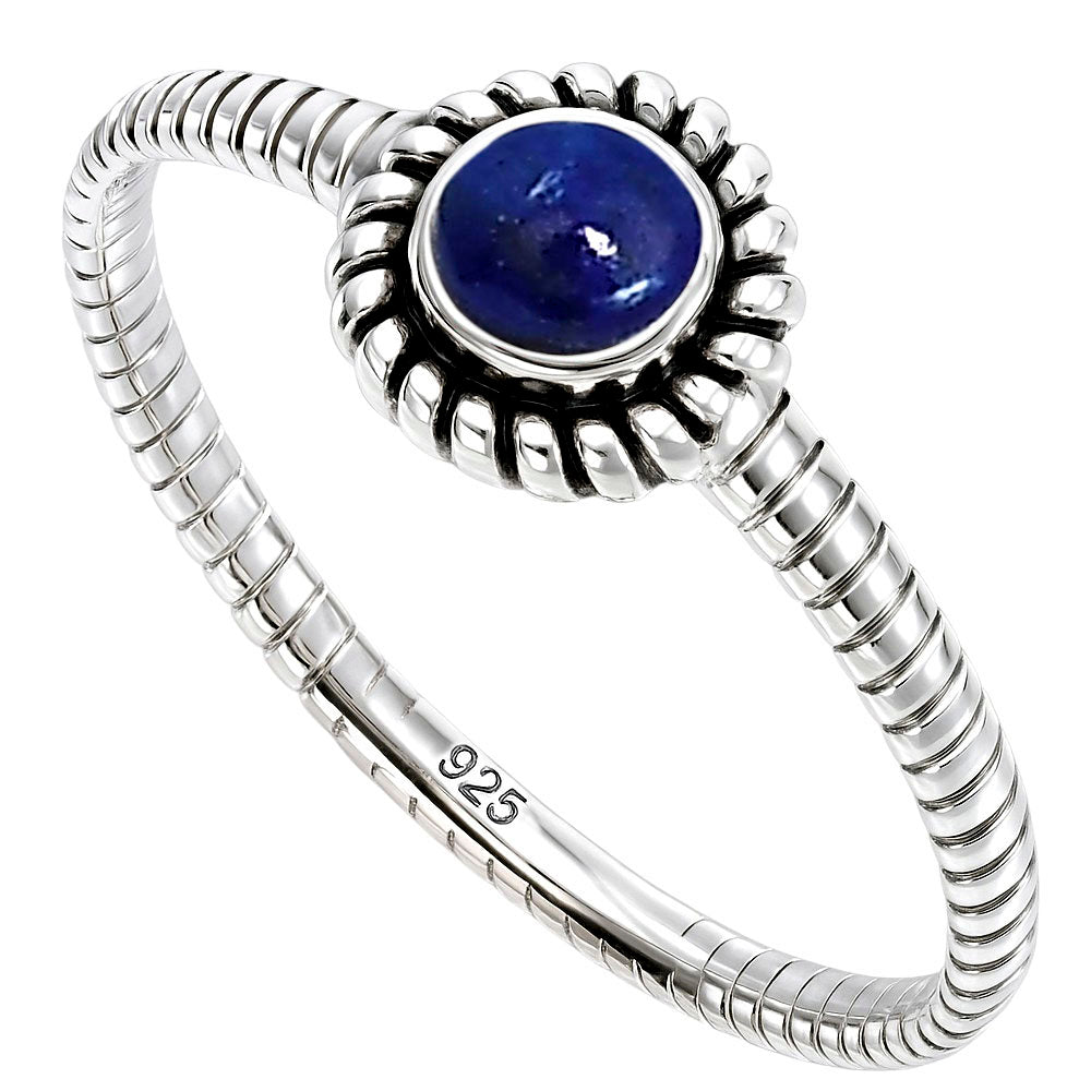 Lapis Lazuli Ring size-5 R-1045 SDR253371