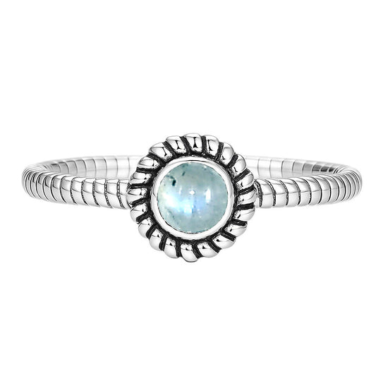 Rainbow Moonstone Ring size-7 R-1045 SDR253381