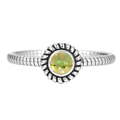 Ethiopian Opal Ring size-6 R-1045 SDR253385