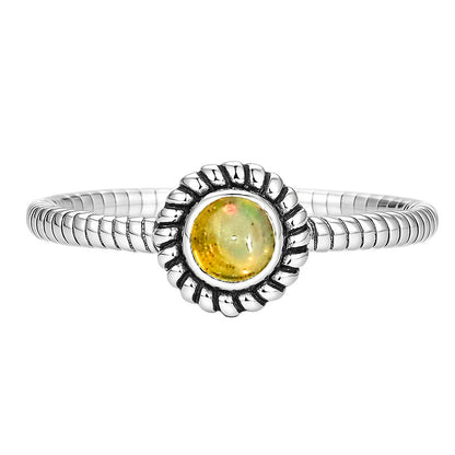 Ethiopian Opal Ring size-7 R-1045 SDR253387