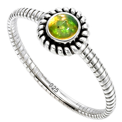 Ethiopian Opal Ring size-8 R-1045 SDR253391