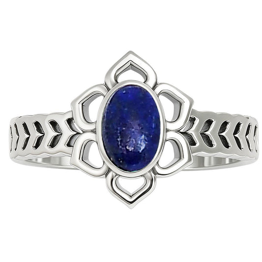 Lapis Lazuli Ring size-7 R-1744 SDR253394