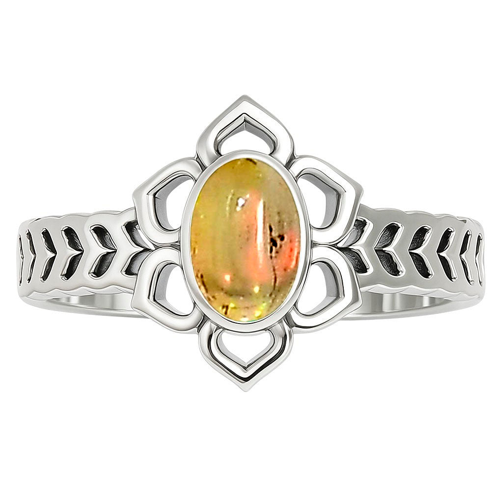 Ethiopian Opal Ring size-5 R-1744 SDR253418