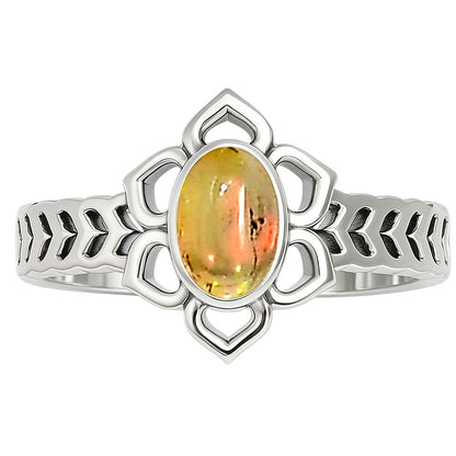 Ethiopian Opal Ring size-5 R-1744 SDR253418