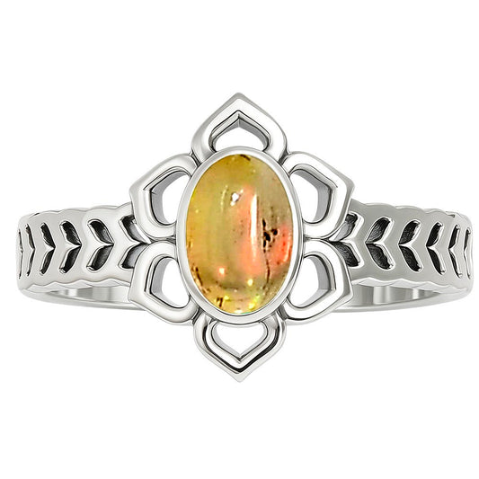 Ethiopian Opal Ring size-5 R-1744 SDR253418