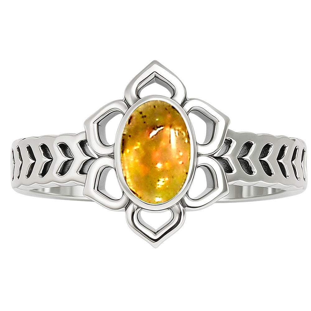 Ethiopian Opal Ring size-7 R-1744 SDR253424