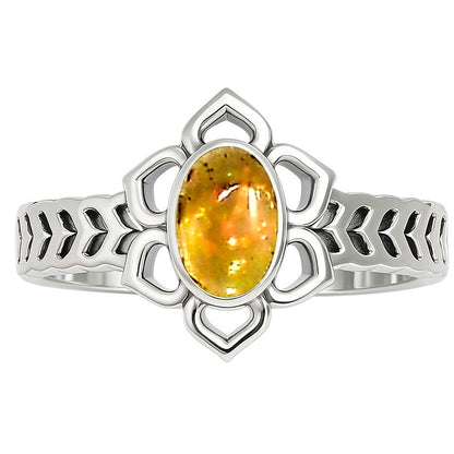 Ethiopian Opal Ring size-7 R-1744 SDR253424