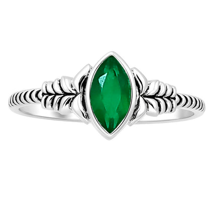 Green Onyx Ring size-6 R-1261 SDR253475