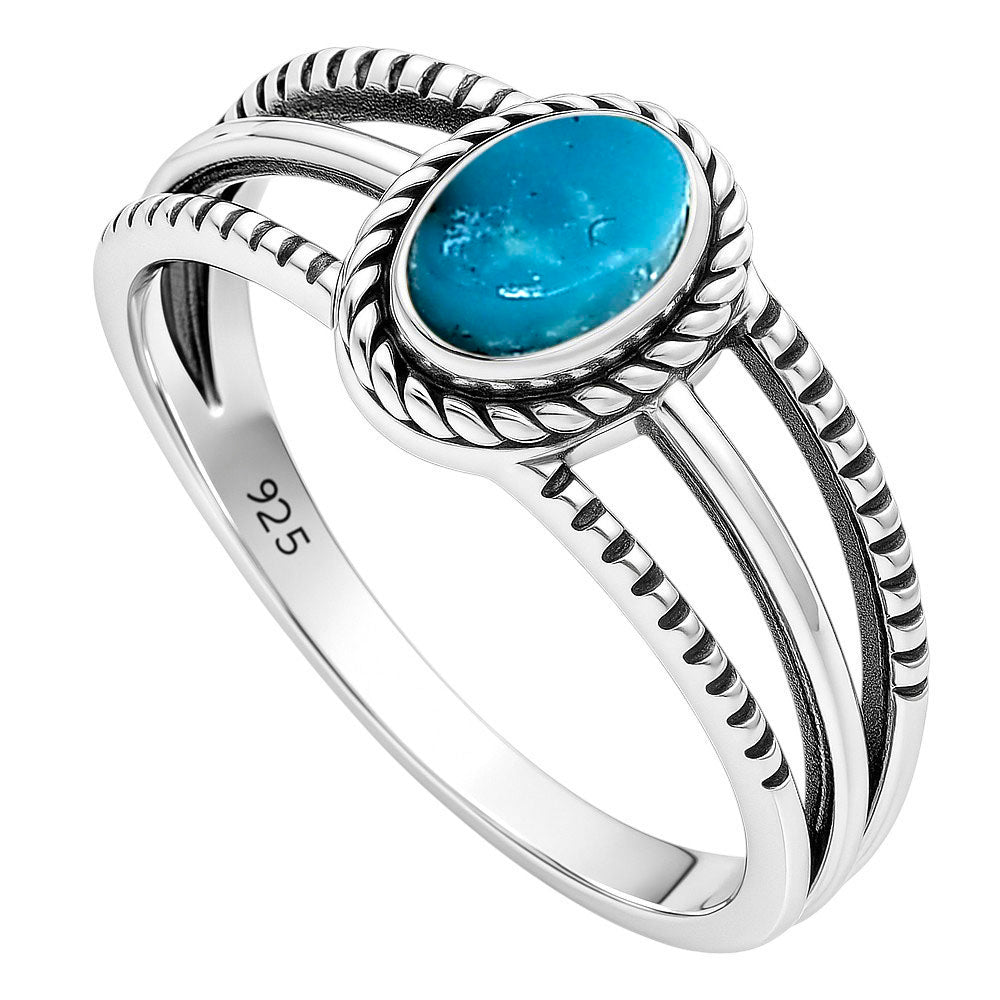 Sleeping Beauty Turquoise Ring size-7 R-1002 SDR253479