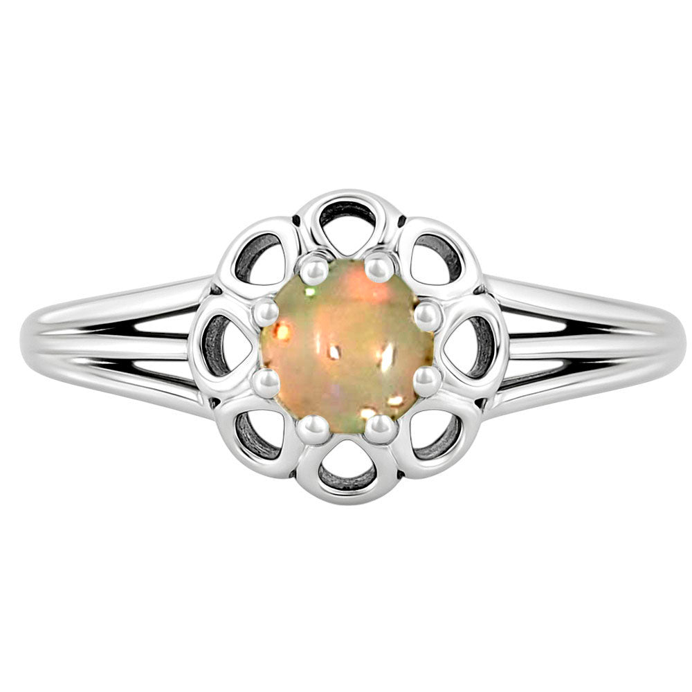 Ethiopian Opal Ring size-6 R-1761 SDR253487