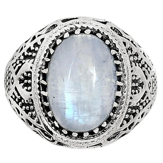 Rainbow Moonstone Ring size-10 R-1738 SDR253490