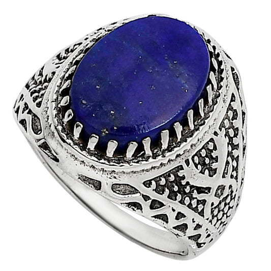 Lapis Lazuli Ring size-8 R-1738 SDR253514