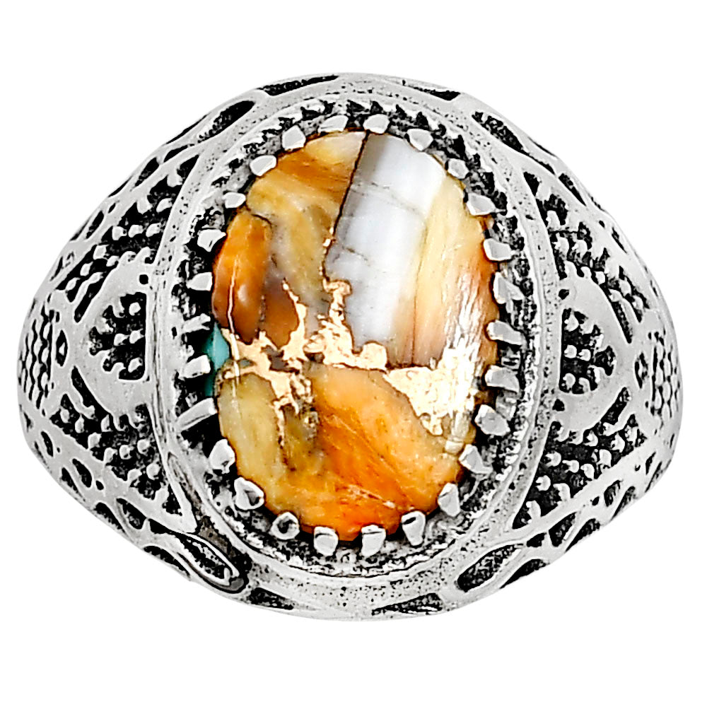 Spiny Oyster Turquoise Ring size-11 R-1738 SDR253516