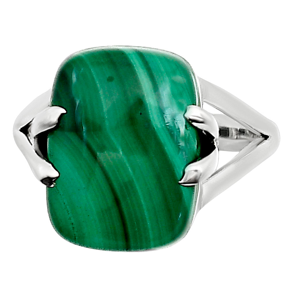 Malachite Eye Ring size-9 R-1504 SDR253563