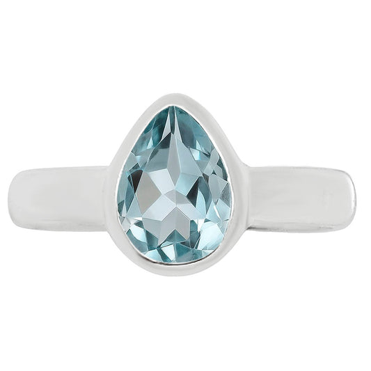 Aquamarine Ring size-5 R-1001 SDR253587