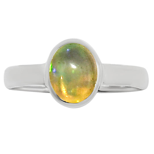Ethiopian Opal Ring size-6 R-1001 SDR253621