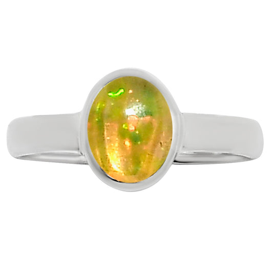 Ethiopian Opal Ring size-6 R-1001 SDR253622