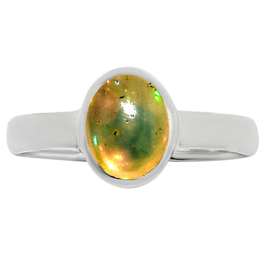 Ethiopian Opal Ring size-8 R-1001 SDR253634