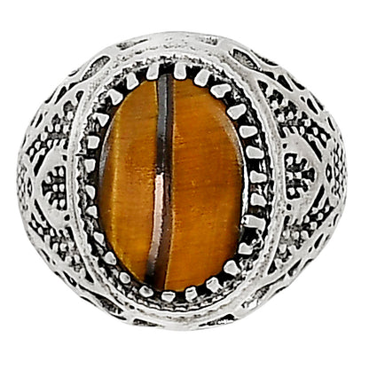 Tiger Eye Ring size-9 R-1738 SDR253650