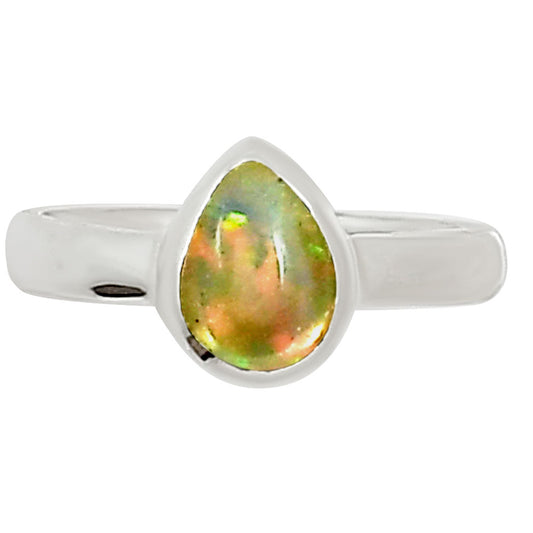 Ethiopian Opal Ring size-7 R-1001 SDR253660