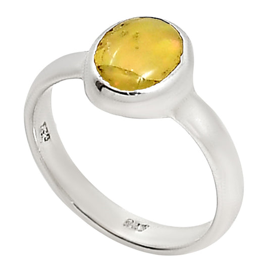 Ethiopian Opal Ring size-5 R-1001 SDR253662