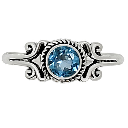 London Blue Topaz Ring size-8 R-1358 SDR253685