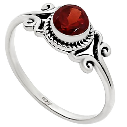 Hessonite Garnet Ring size-6 R-1358 SDR253690