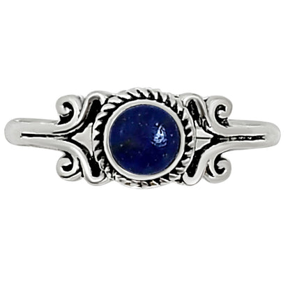 Lapis Lazuli Ring size-7 R-1358 SDR253703