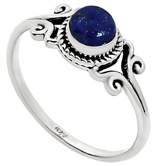 Lapis Lazuli Ring size-7 R-1358 SDR253703